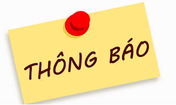 Thư thông báo khách hàng Newterra