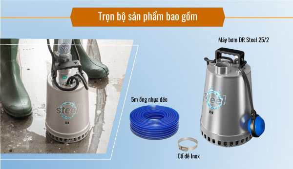 Máy bơm chìm gia đình Zenit