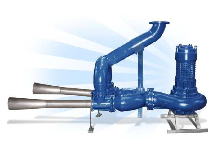 Bơm chìm trộn khí ejector OSSI JET