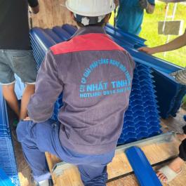 CUNG CẤP & LẮP ĐẶT TẤM LẮNG HEWITECH CHO NHÀ MÁY NƯỚC NHỊ THÀNH -  TÂY NINH