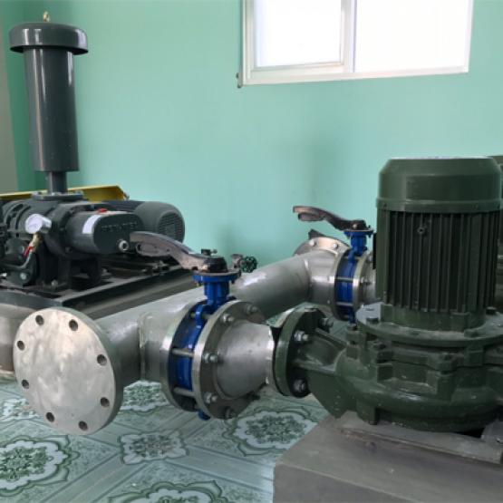 Dự án Trạm xử lý nước mặt tại huyện Đức Huệ - Long An