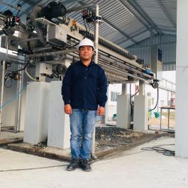 Cung cấp máy ép bùn cho nhà máy bia Sài Gòn tại Đồng Tháp