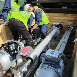 Cung cấp, lắp đặt thiết bị sục khí Fuchs cho hệ thống xử lý nước thải nhà ga quốc tế Tân Sơn Nhất