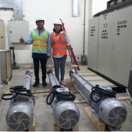 Cung cấp, lắp đặt thiết bị sục khí Fuchs cho hệ thống xử lý nước thải nhà ga quốc tế Tân Sơn Nhất